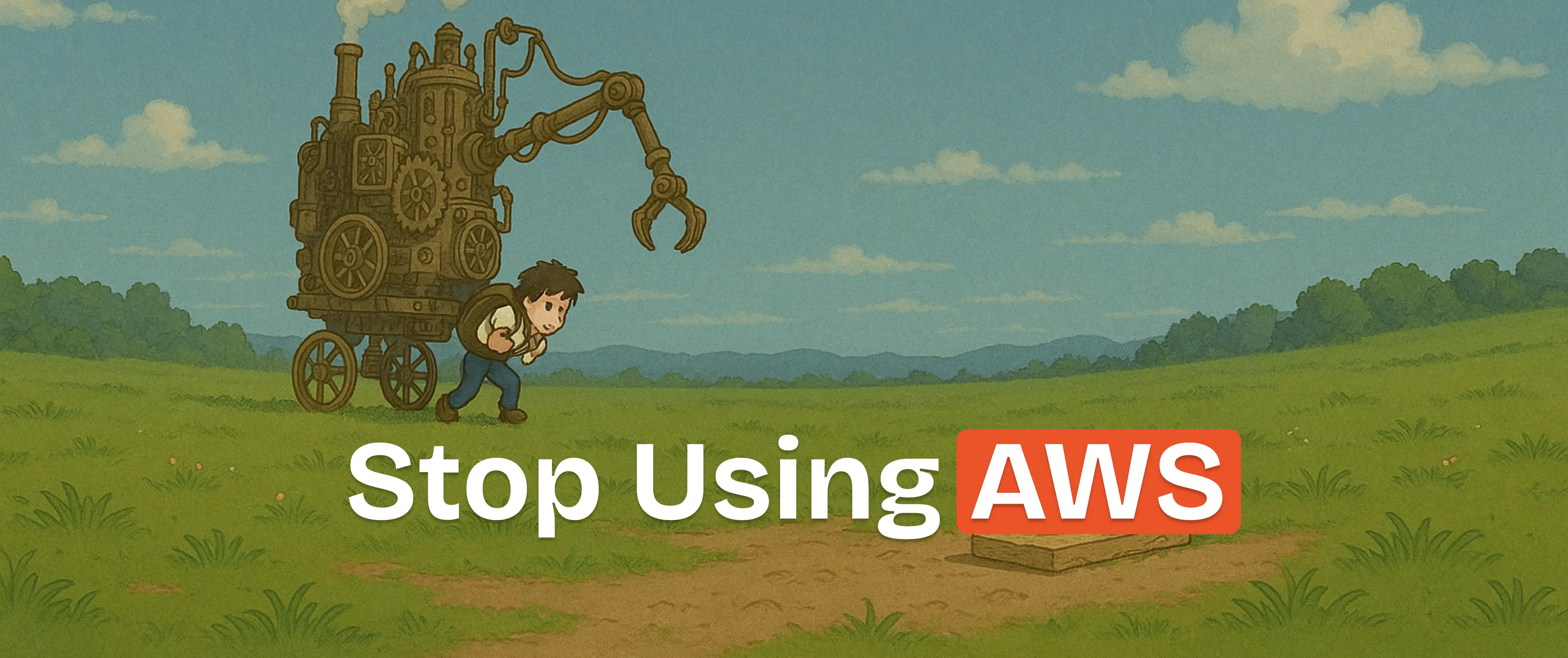 Stop Using AWS.